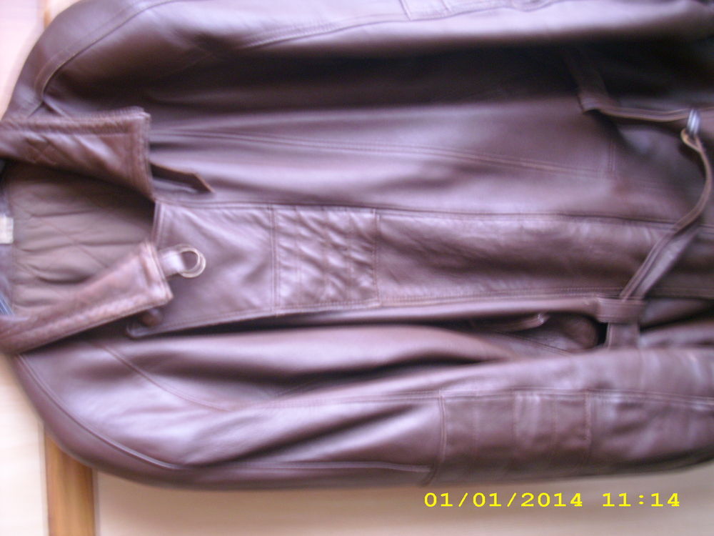 3/4 cuir Vêtements