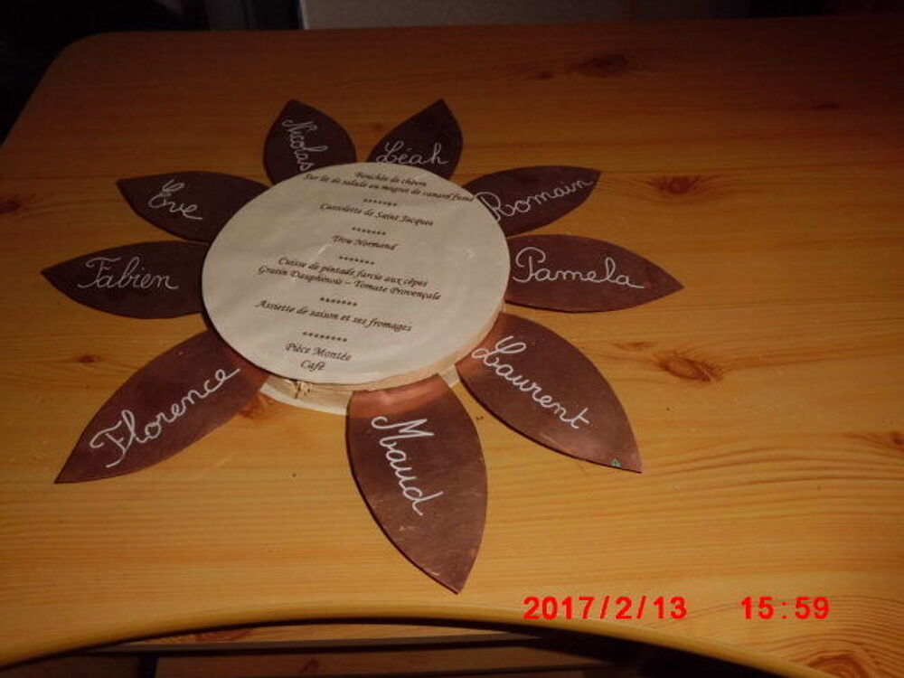 menu Décoration