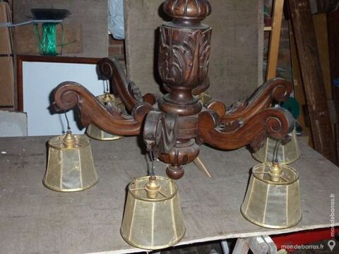 lustre sculpté bois 40 Angres (62)