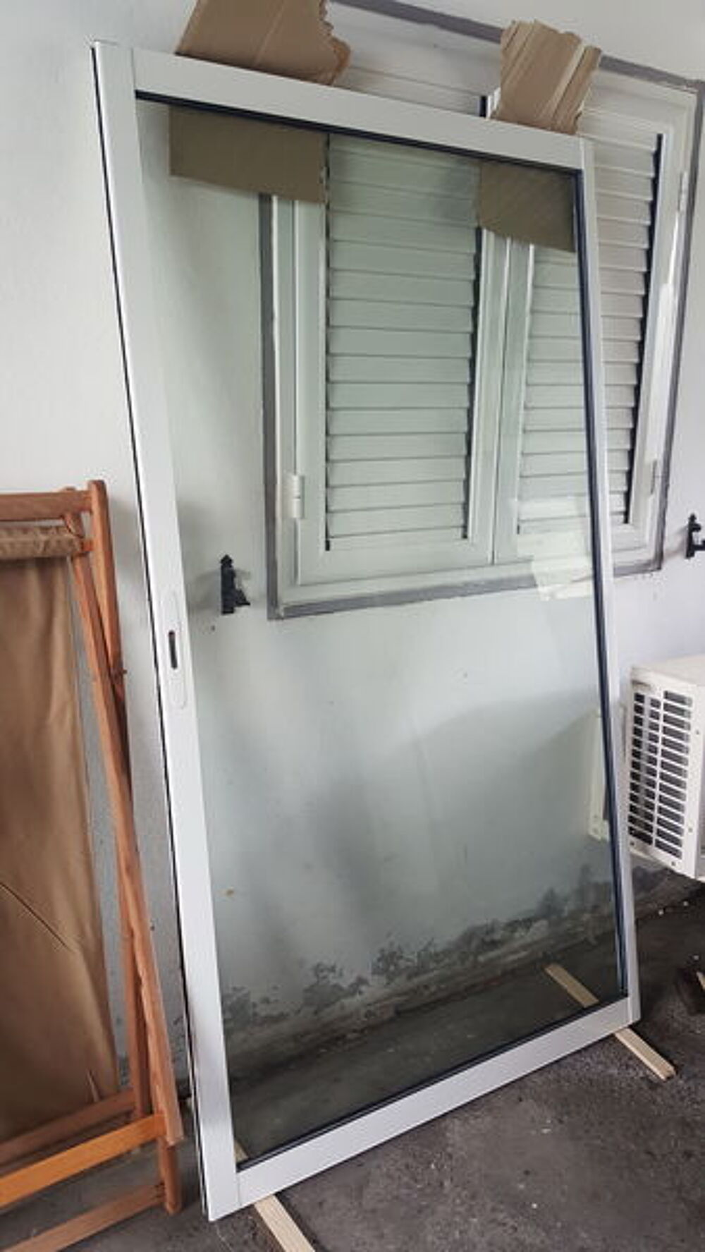 Porte pleine en alu Bricolage