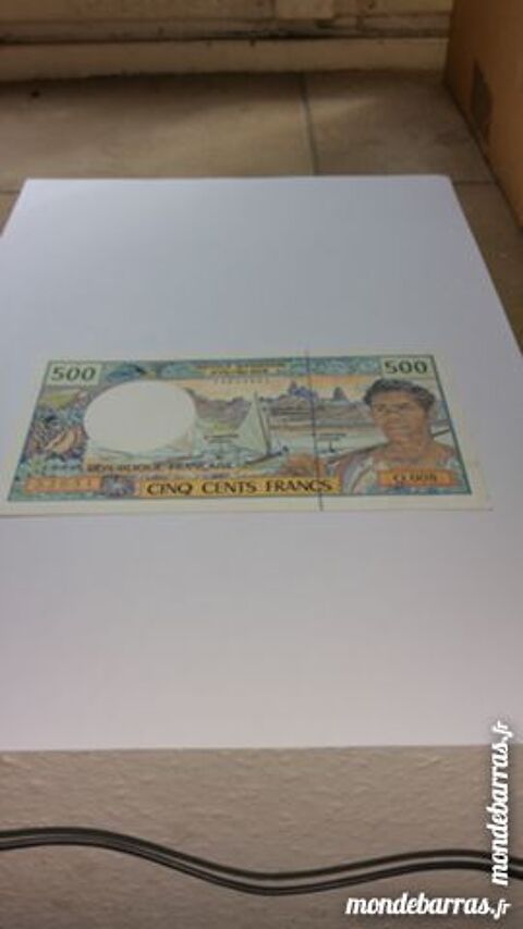 Billet 500 franc nouvelles Caldonie 10 Colmar (68)