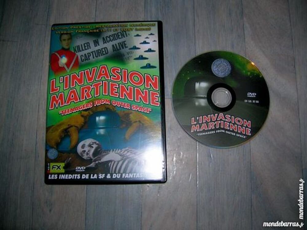 DVD L'INVASION MARTIENNE DVD et blu-ray