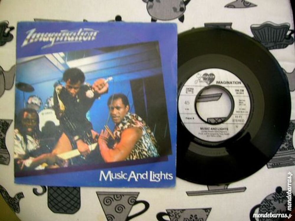 45 TOURS IMAGINATION Music and lights CD et vinyles