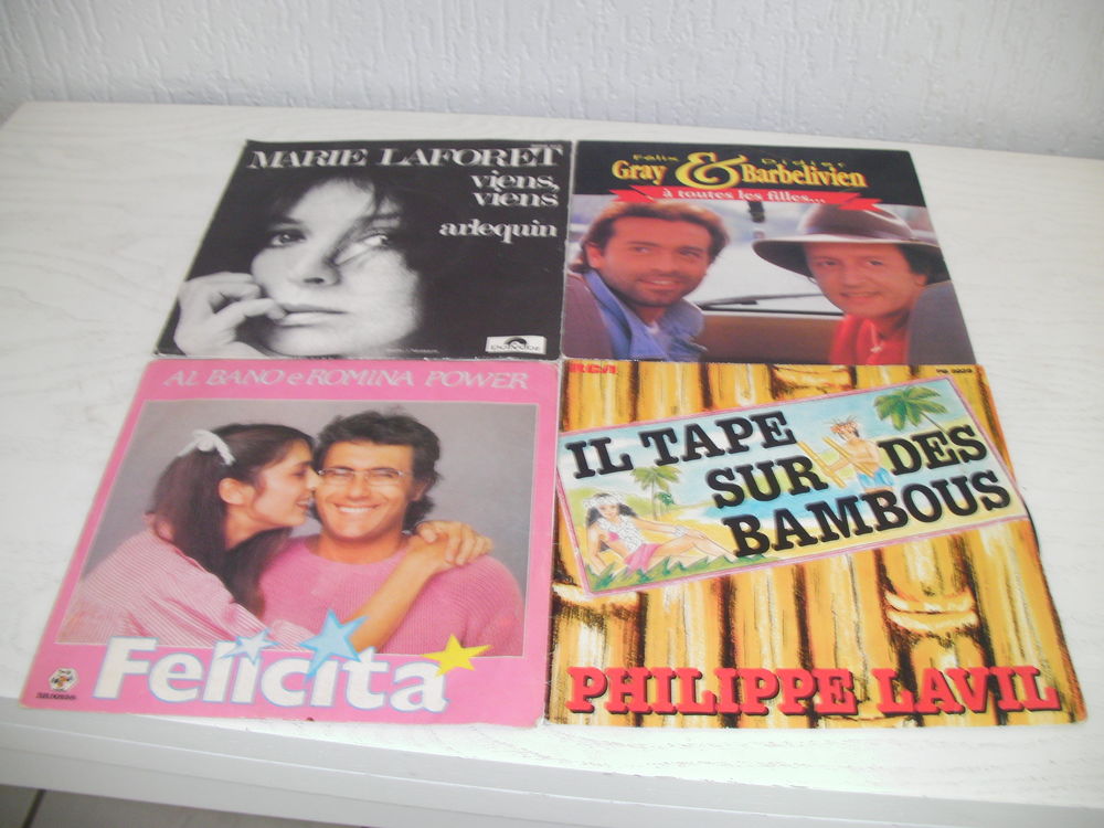 45 tours DALIDA, BIBIE, M.TORR, N.MOUSKOURI, etc... CD et vinyles
