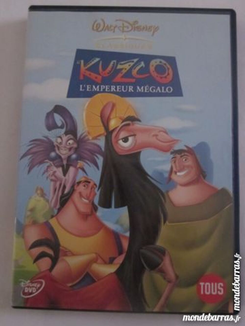DVD WALT DISNEY KUZO L'EMPEREUR MEGALO DVD et blu-ray