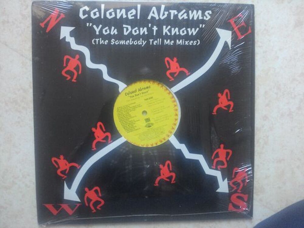 COLONEL ABRAMS
YOU DON T KNOW
THE SOMEBODY TELL ME MIXES CD et vinyles