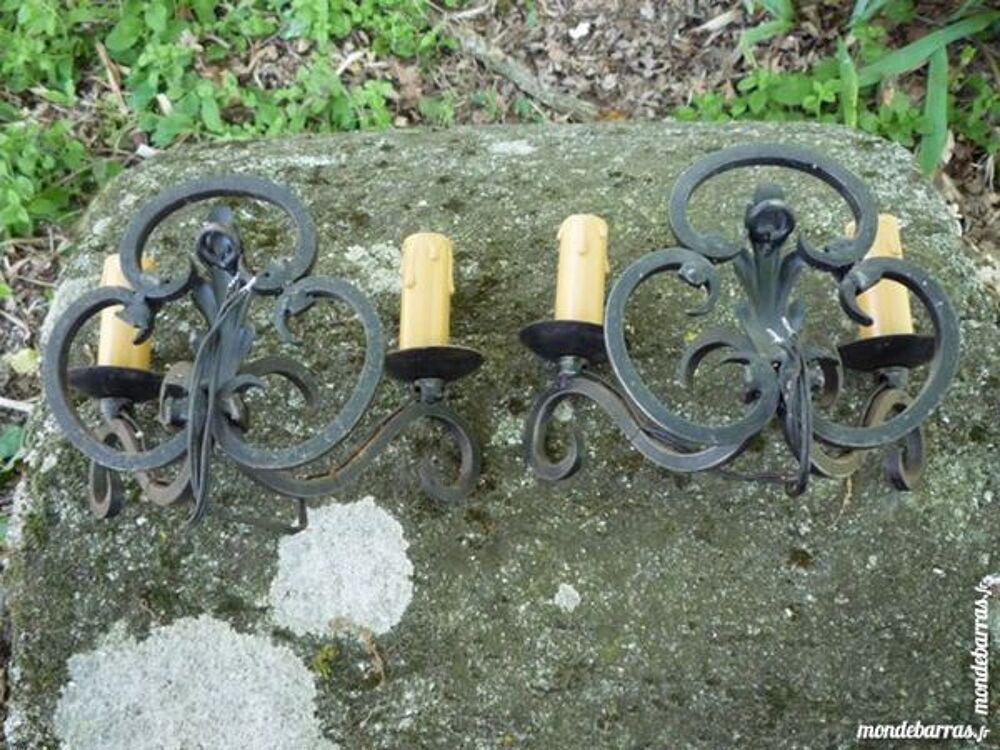 Applique fer forg&eacute; Décoration
