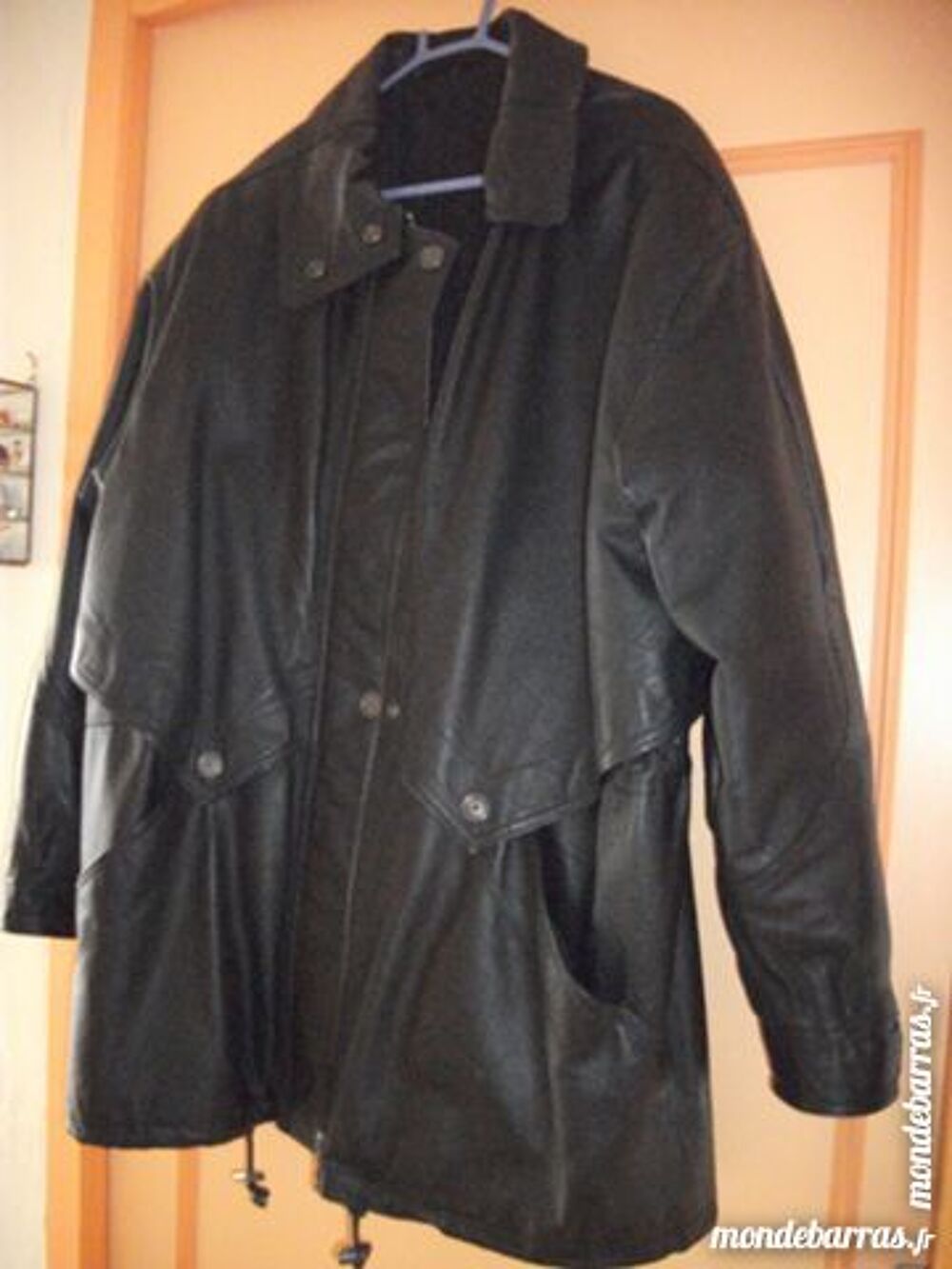 "parka manteau dame cuir ""de porc""" Vêtements