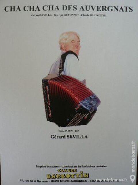Accordon: CHA CHA CHA DES AUVERGNATS 1 Clermont-Ferrand (63)