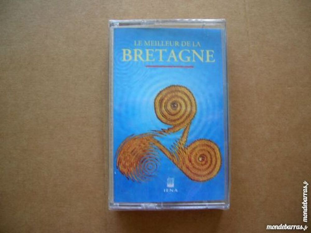 K7 LE MEILLEUR DE LA BRETAGNE Compilation folk breton CD et vinyles