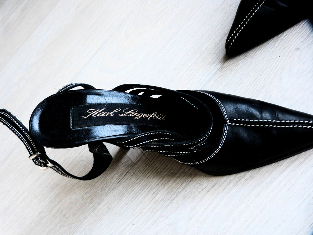 Escarpins haute couture Karl Lagerfeld Chaussures