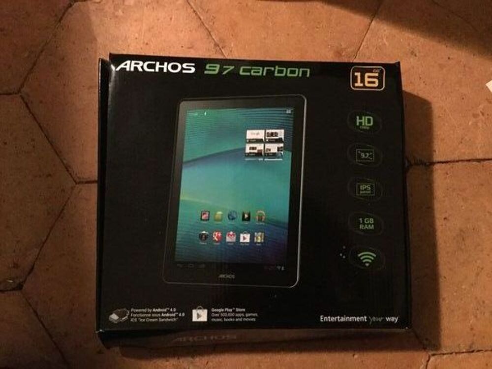 Tablette Archos 9 7 carbon T�l�phones et tablettes