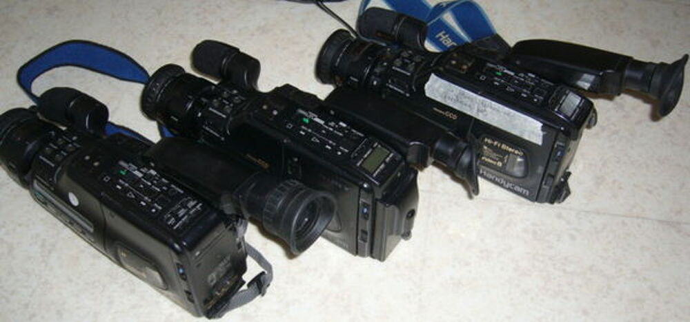 lot de 3 camescopes sony video 8mm Photos/Video/TV