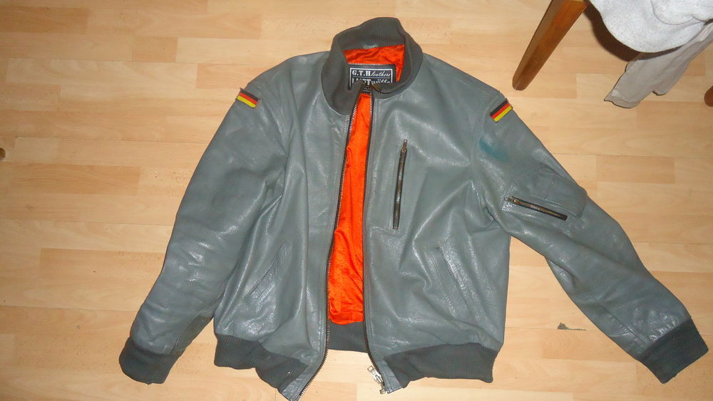 Bomber cuir 4xl "Luftwaffe" aviation allemande. Vêtements