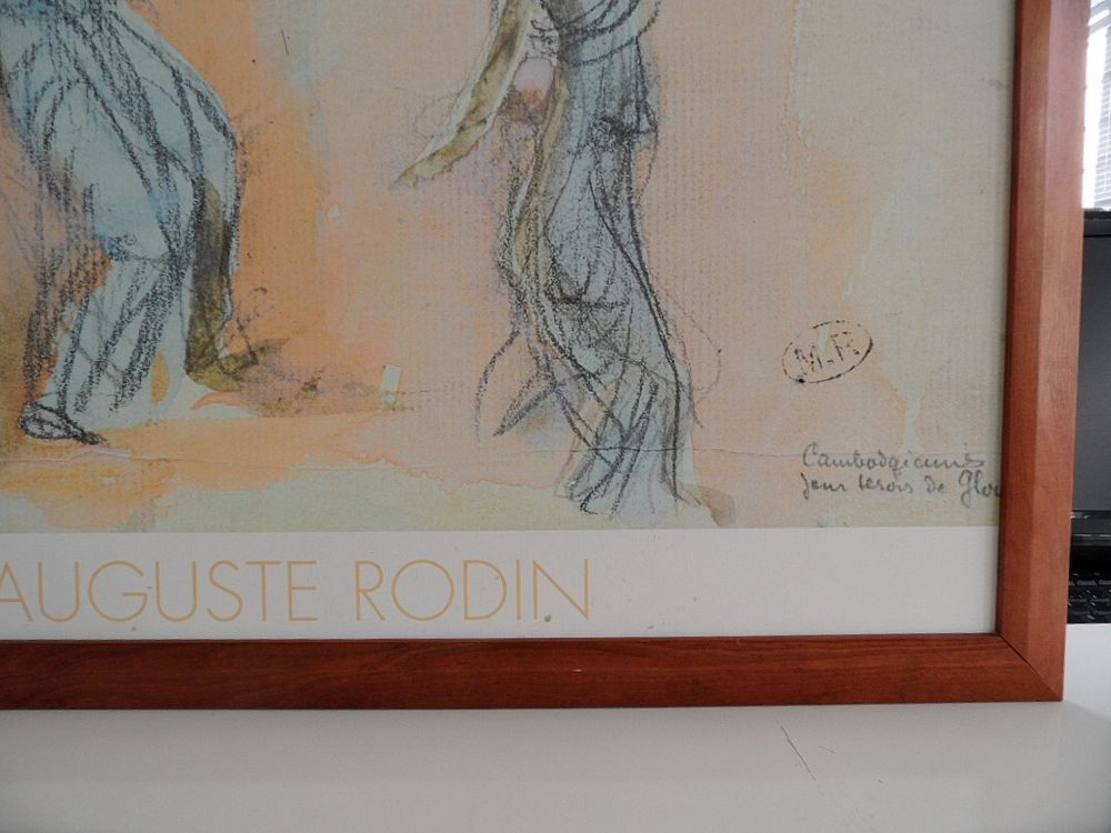 TABLEAU PEINTURE AUGUSTE RODIN REPRODUCTION IKEA tbe Décoration