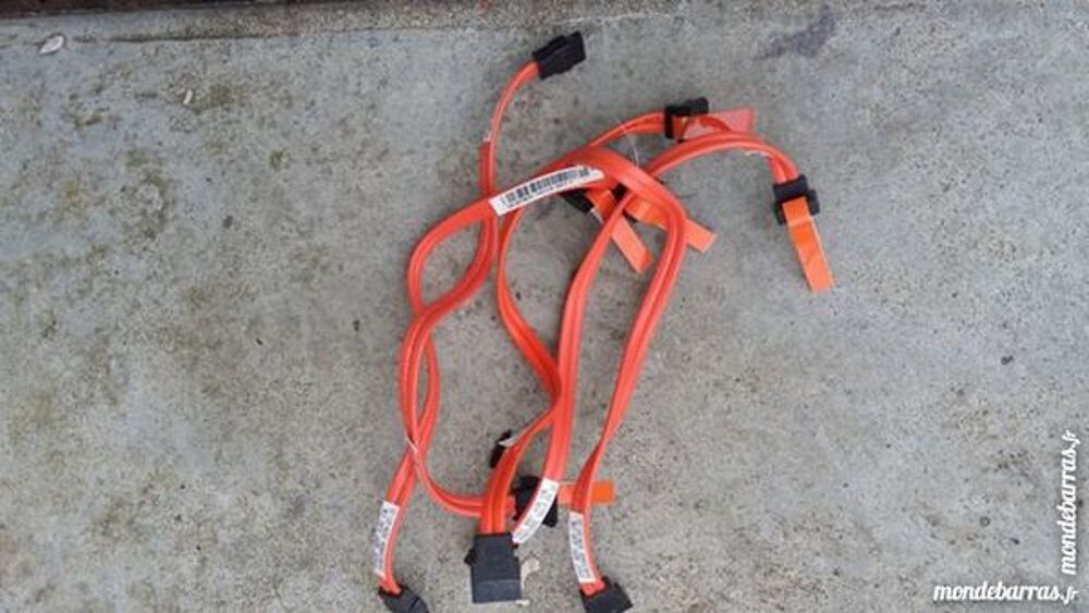 cable sata orange x5 Matériel informatique