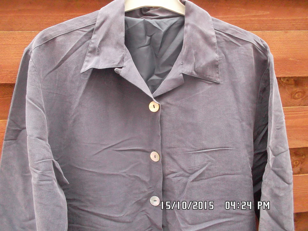CHEMISIER VIOLET*JUSTE 2E*KIKI60230 Vêtements