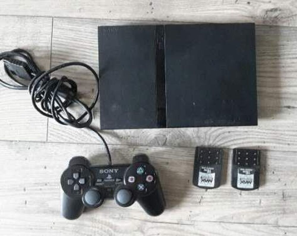 Console PS2 avec jeux et accessoires Consoles et jeux vidos