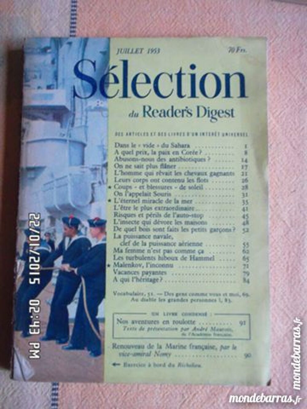 SELECTION DU READER'S DIGEST KIKI60230 Livres et BD