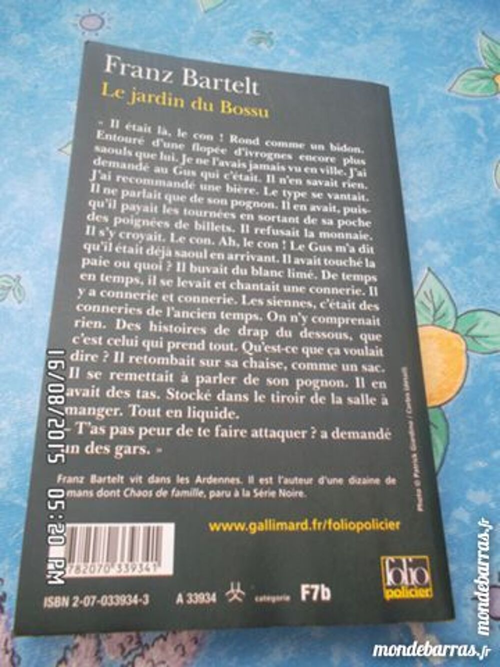LE JARDIN DU BOSSU Livres et BD