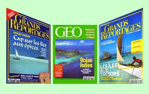 OCEAN INDIEN - géo - VOYAGE / prixportcompris 12 Reims (51)