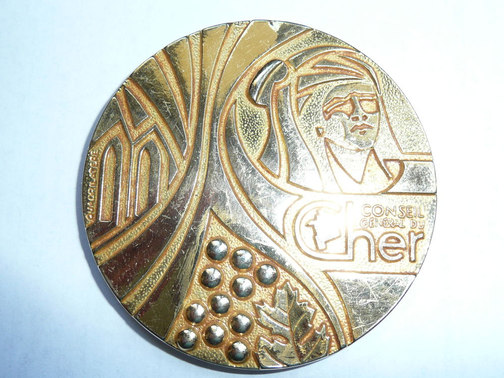 M&eacute;daille bronze Conseil g&eacute;n&eacute;ral du Cher 1994 