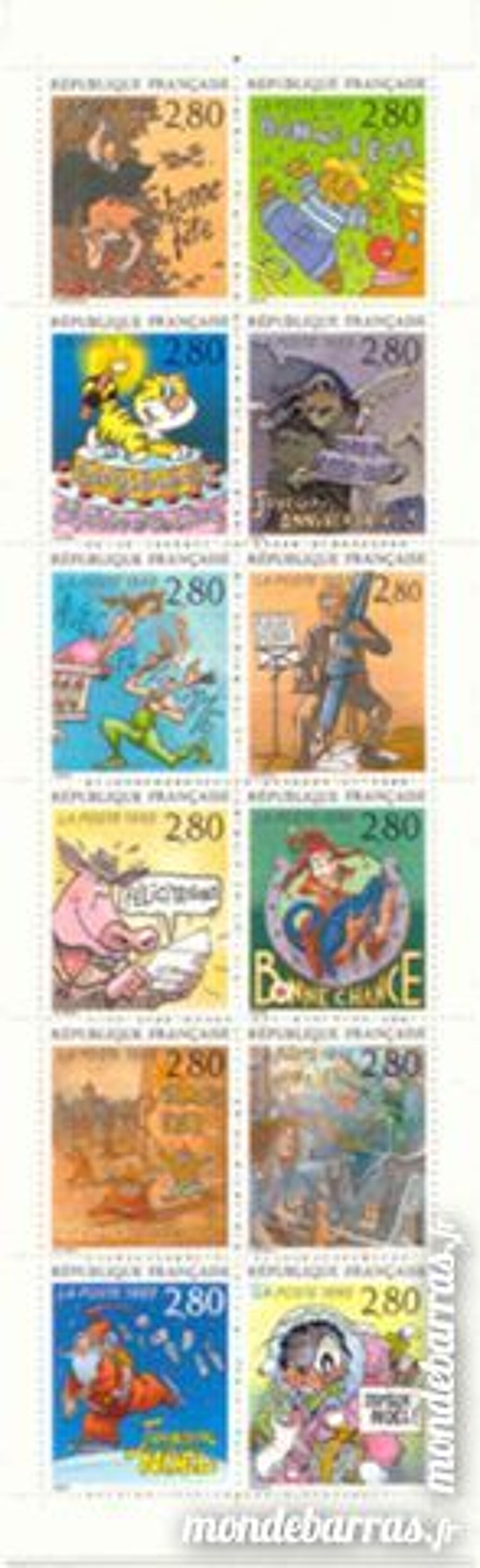 France 1993 Timbres neufs + 04 Carnets 