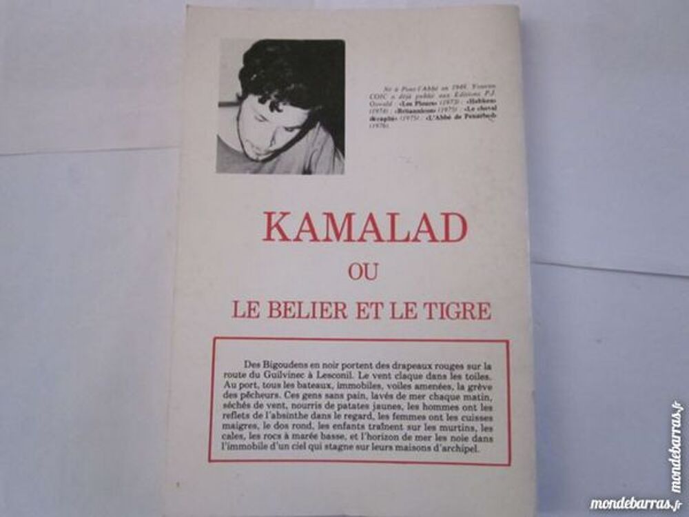 KAMALAD par YOUENN COIC Livres et BD