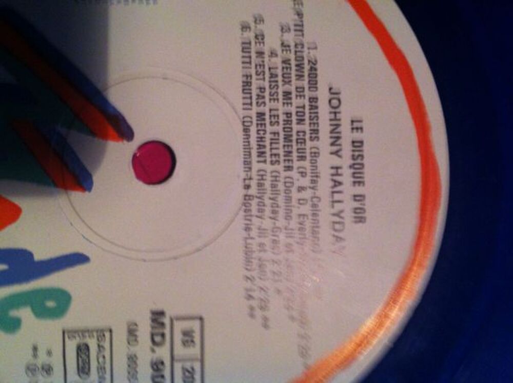 33 t vinyle Johnny Halliday CD et vinyles