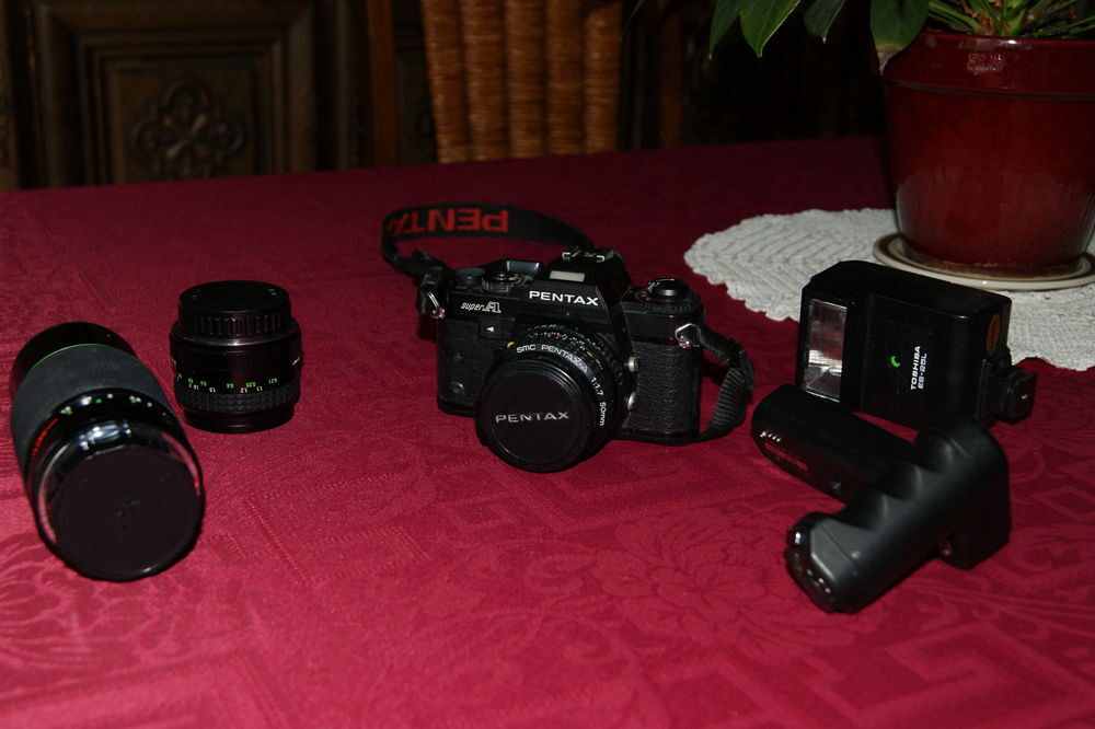 Appareil photo pentax super A argentique Photos/Video/TV