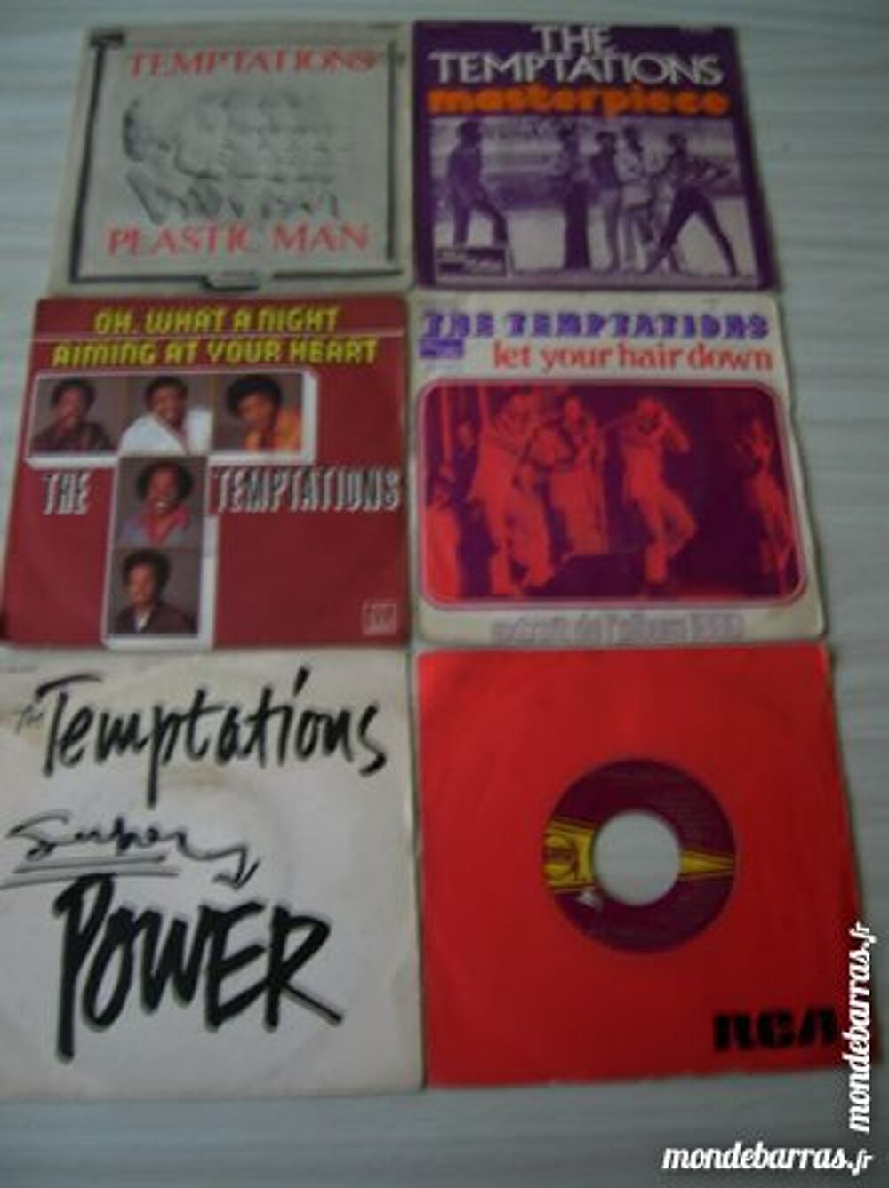 45 TOURS TEMPTATIONS CD et vinyles