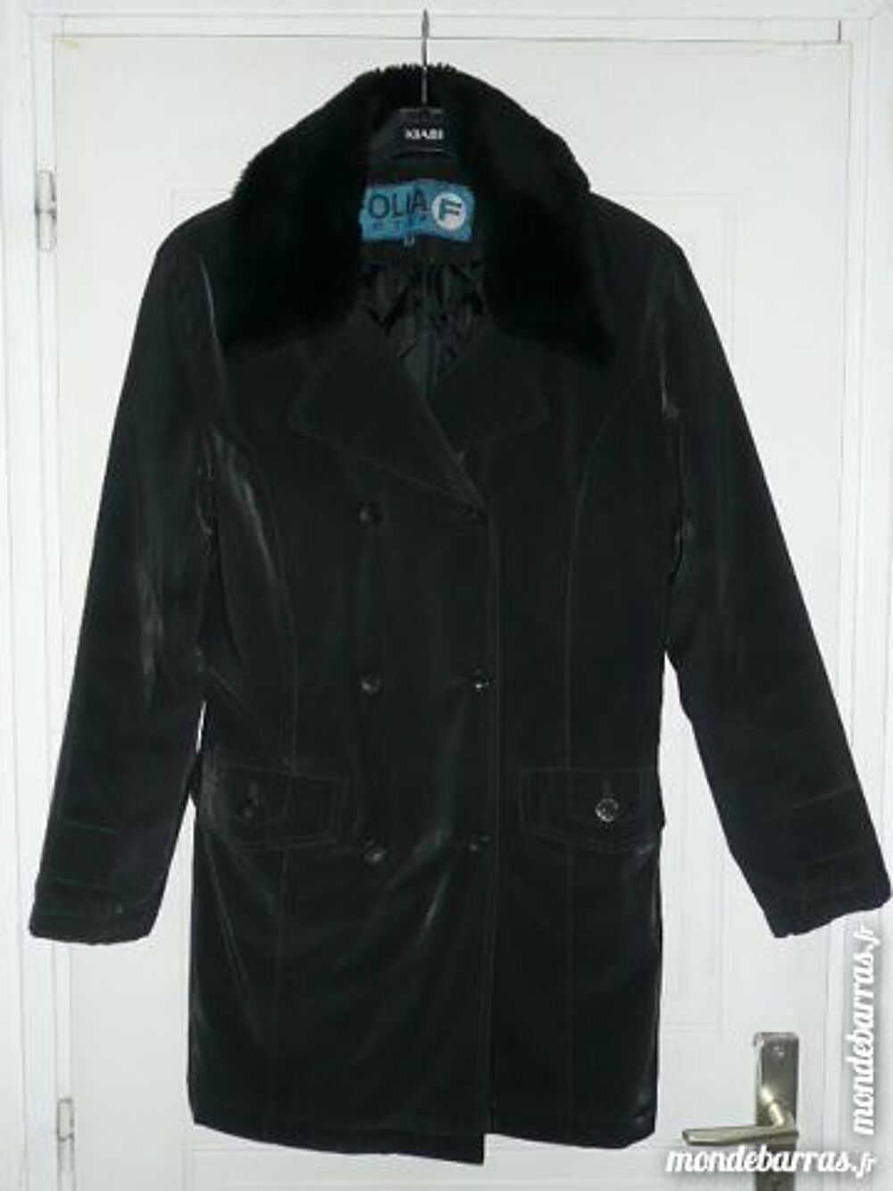 PARKA NOIRE FOLIA ACTIF T38 Vêtements