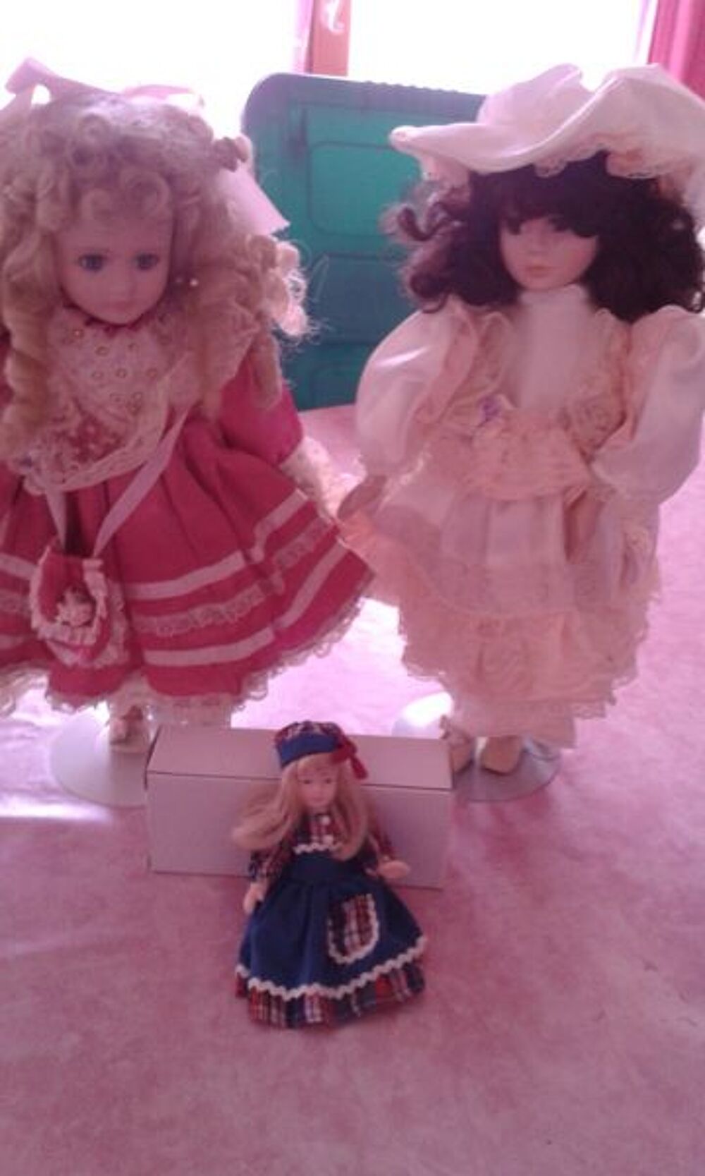 poup&eacute;es en porcelaine 