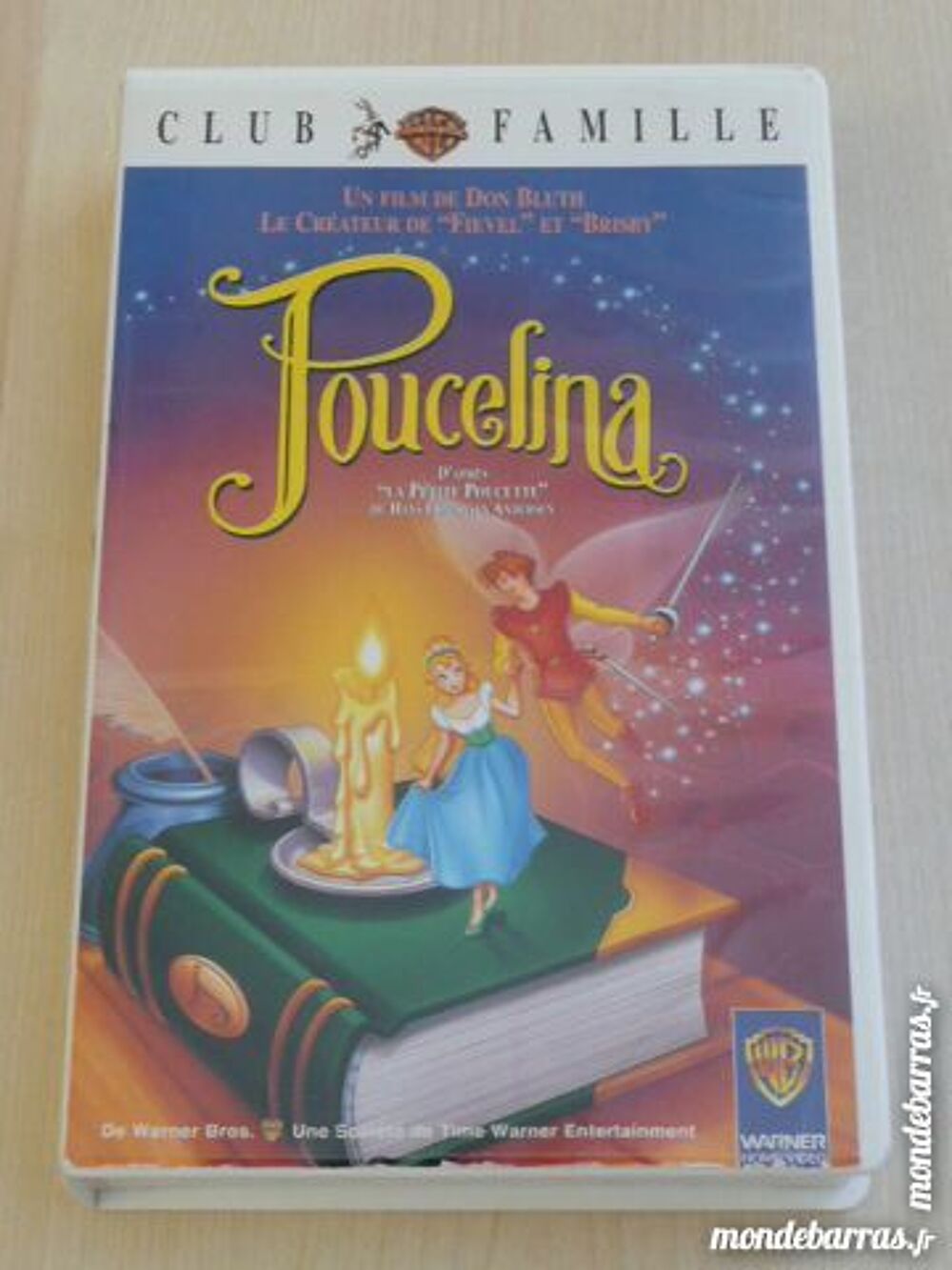 FILM VHS POUCELINA DVD et blu-ray