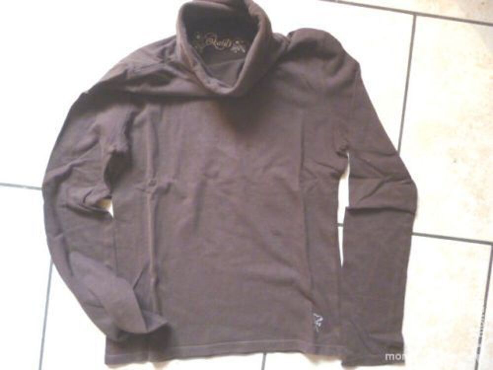 Sous-Pull Fille Marron OKAIDI Taille 6 ANS Vêtements enfants