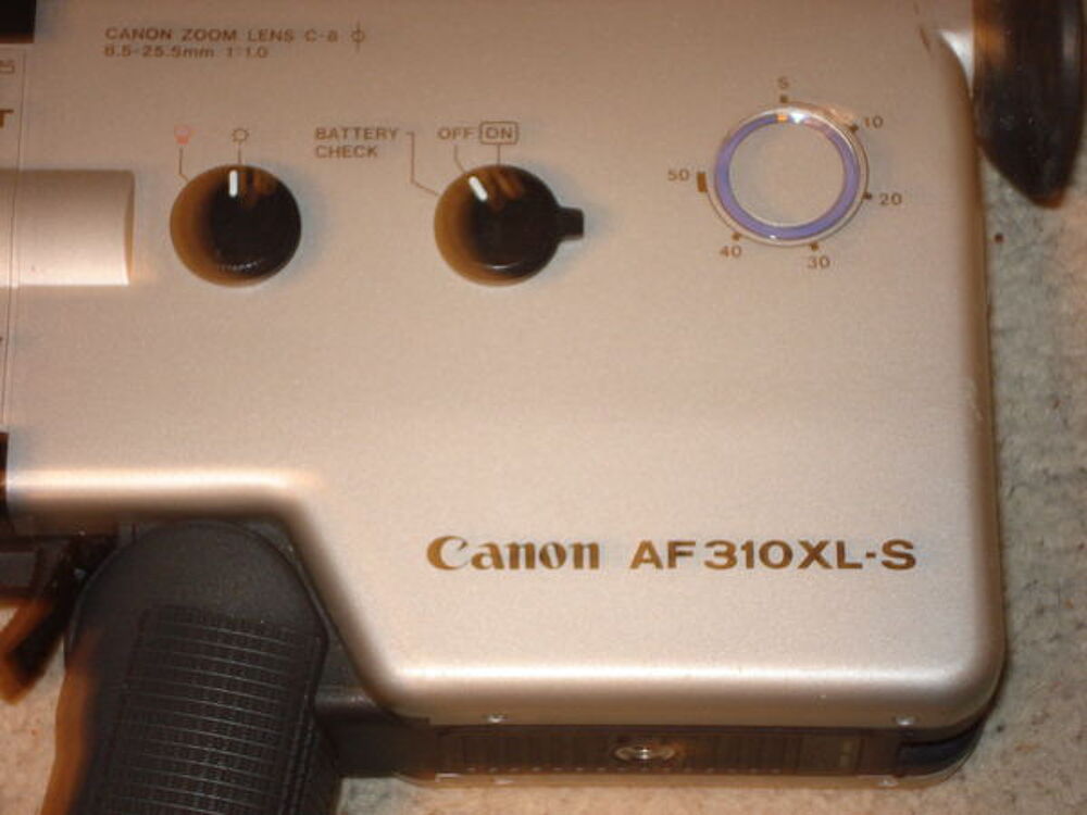 Cam&eacute;ra super 8 Canon af310xl-s avec autofocus Photos/Video/TV