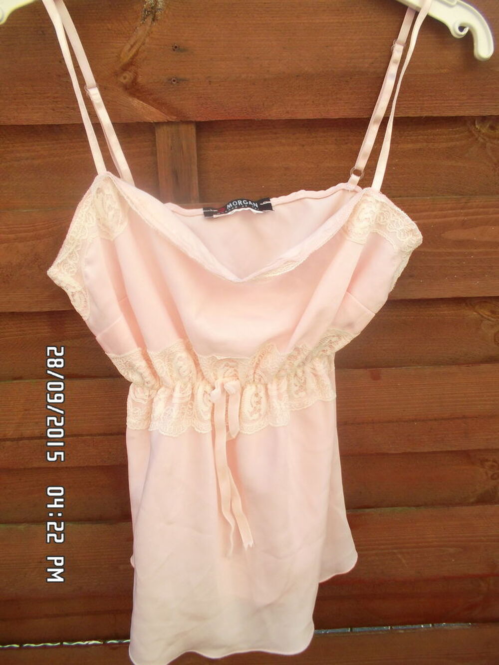 BUSTIER ROSE MORGAN*JUSTE 2E*KIKI60230 Vêtements