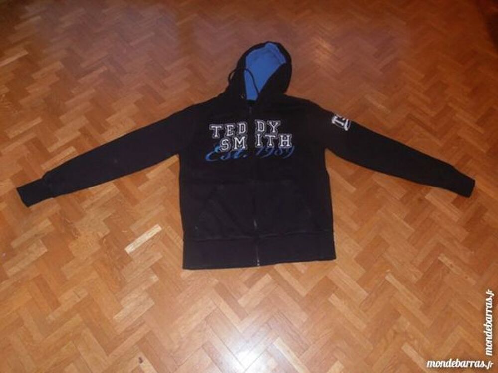 Sweat zipp&eacute; TEDDY SMITH Vêtements