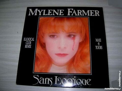 MAXI 45 TOURS MYLENE FARMER SANS LOGIQUE ILLOGICAL 55 Nantes (44)
