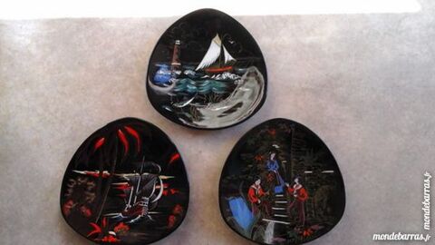 3 assiettes mailles  Longwy 30 Menton (06)