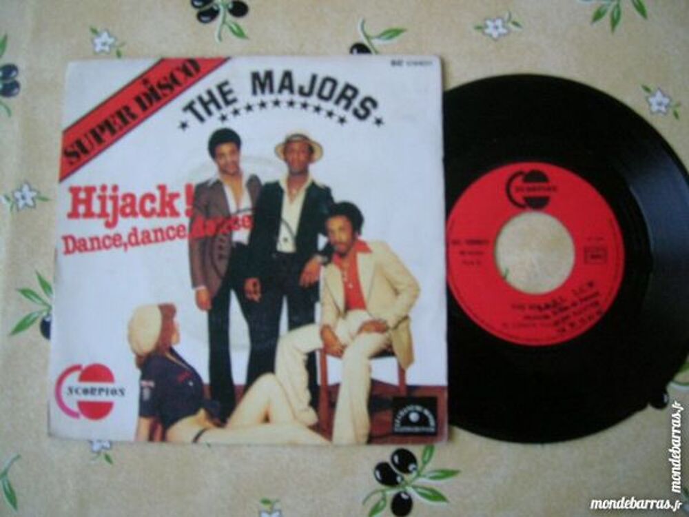 45 TOURS THE MAJORS Hijack - FUNK CD et vinyles