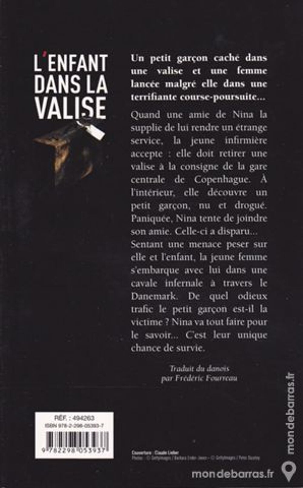 L'ENFANT DANS LA VALISE Livres et BD