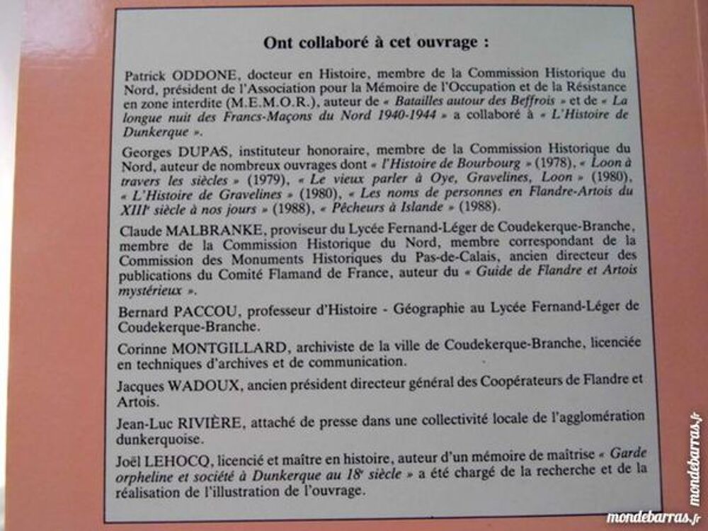 Livre Coudekerque-Branche + 1 calendrier 2005 Livres et BD