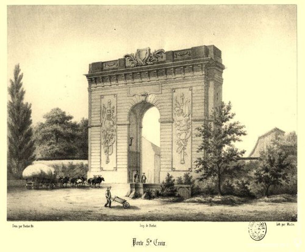 lithographie de Maillet 