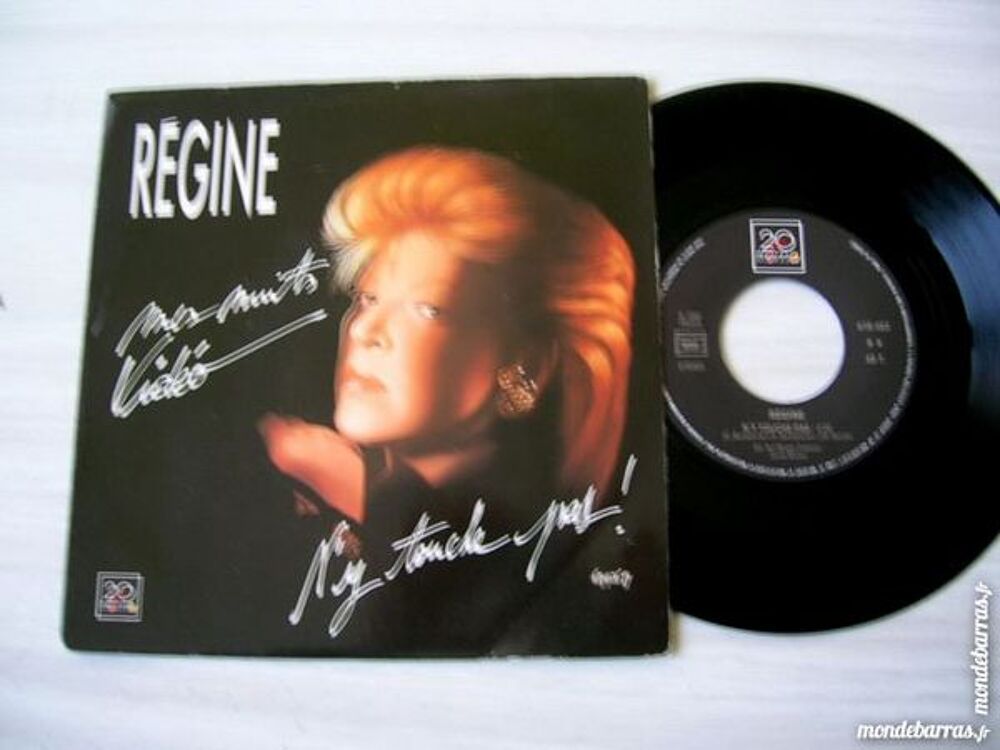 45 TOURS REGINE Mes nuits vid&eacute;o CD et vinyles