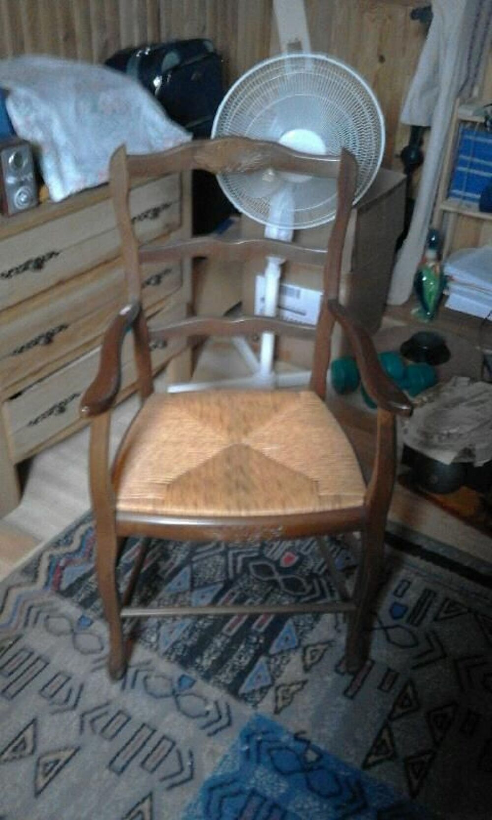 fauteuil paille Meubles