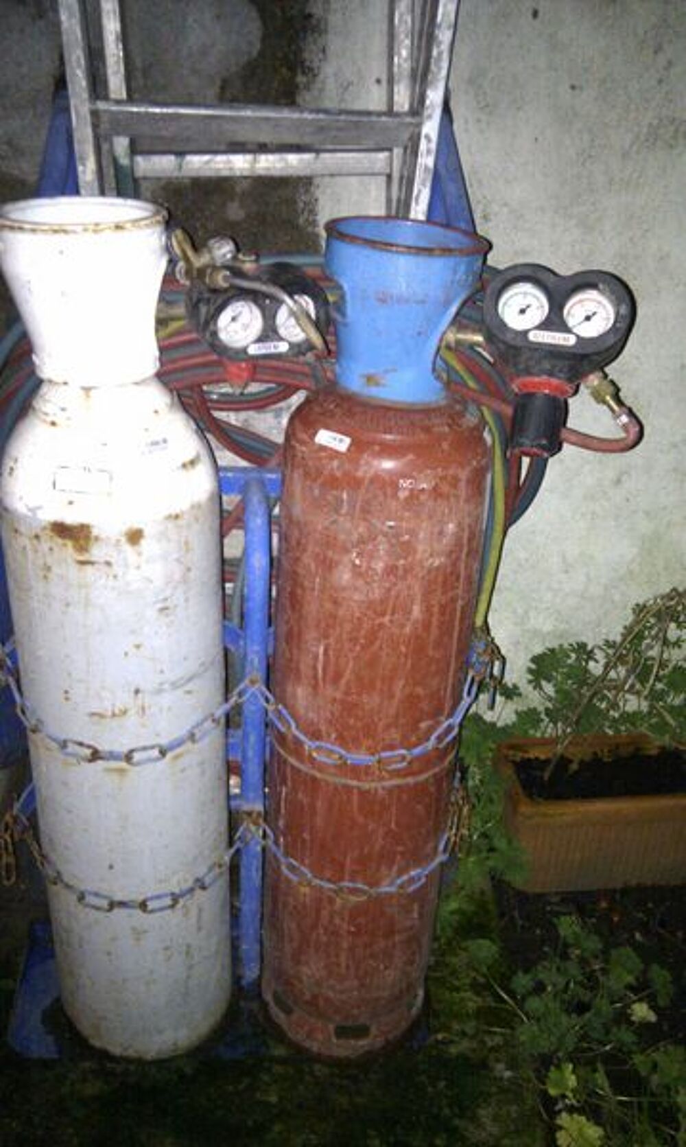 Ensemble oxy acetylene Bricolage