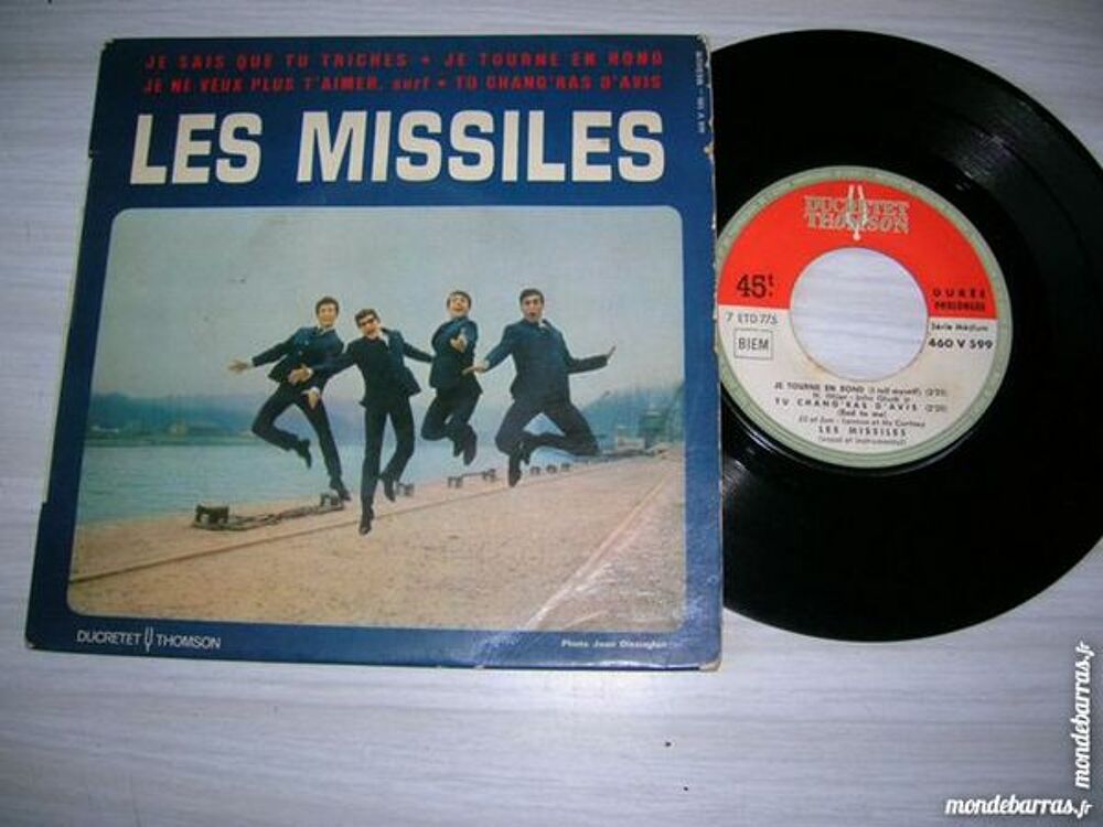 EP LES MISSILES Je sais que tu triches CD et vinyles