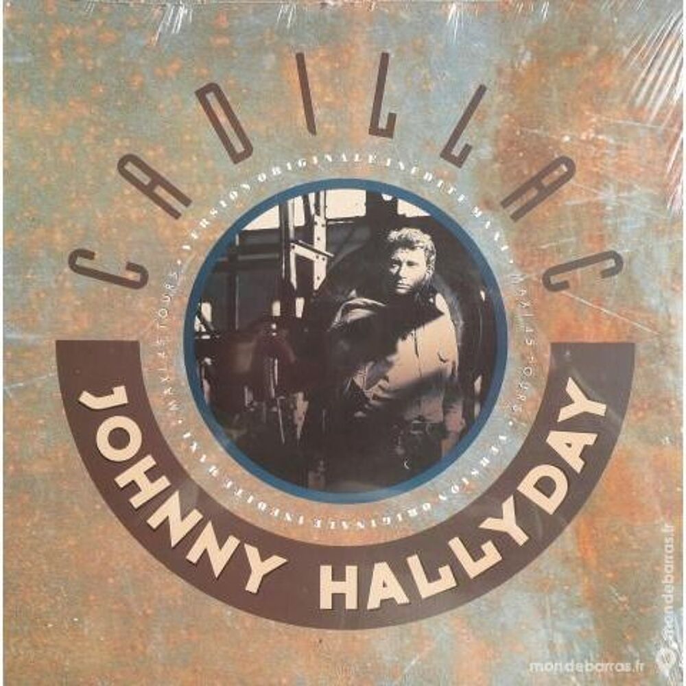 Johnny Hallyday &laquo; Cadillac &raquo; CD et vinyles