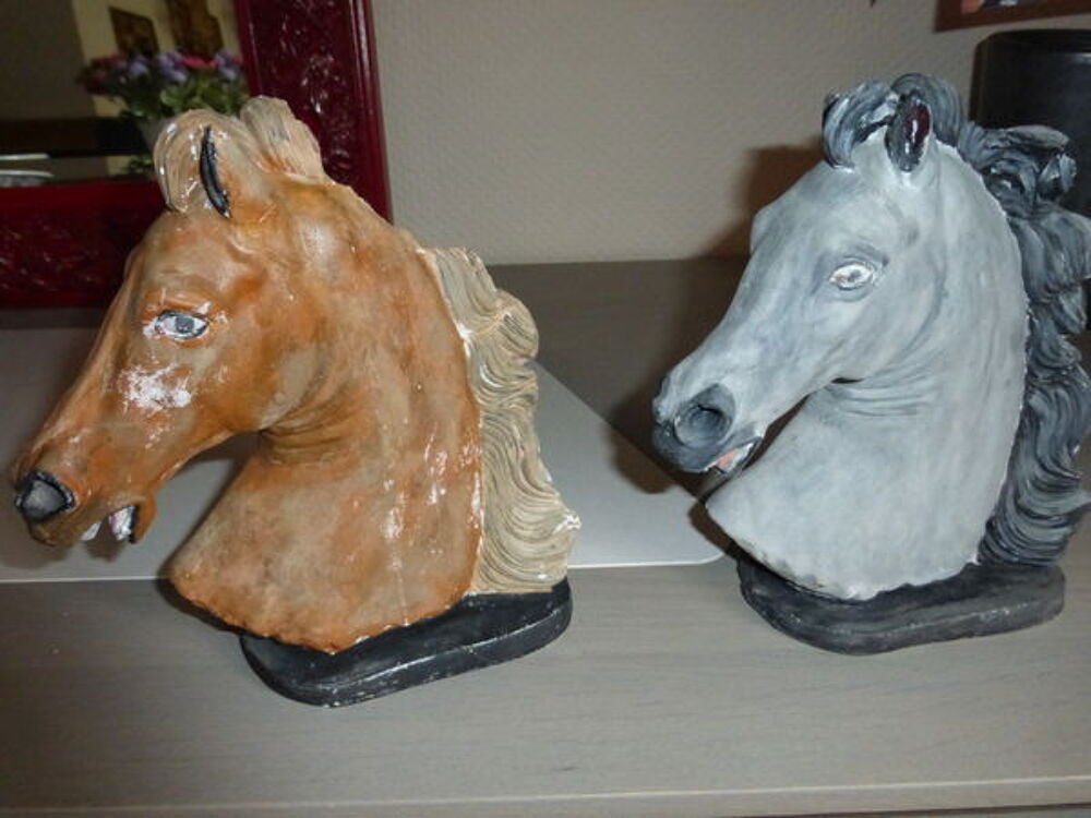 SERRE-LIVRES TETE DE CHEVAL Décoration